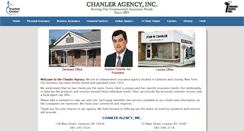 Desktop Screenshot of chanleragency.com