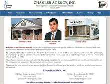 Tablet Screenshot of chanleragency.com